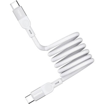  Кабель Momax Mag.Link DC36W USB-C/USB-C 2м White 