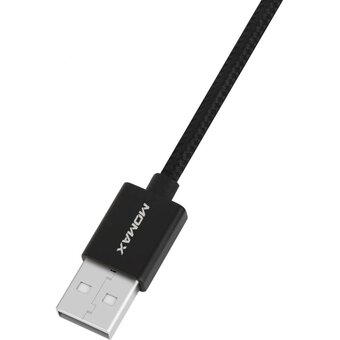  Кабель Momax OneLink 3-in-1 DX1D 1м Black 