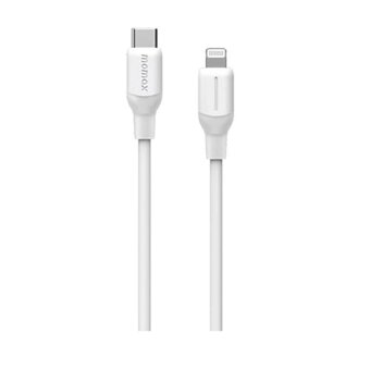  Кабель Momax 1-Link DL53W USB-C/Lightning 1.2м White 