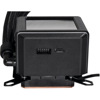  Кулер Lian Li Galahad II LCD 280 Black (G89.GA2ALCD28B.00) 