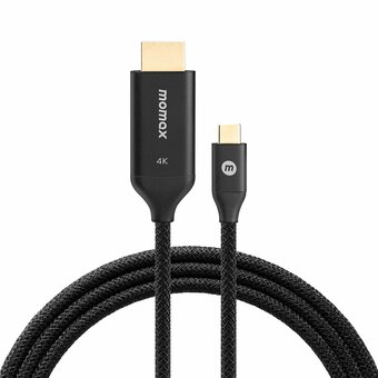  Кабель Momax EliteLink DT3D USB-C/HDMI 2м Black 