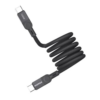  Кабель Momax Mag.Link DC36D USB-C/USB-C 2м Black 