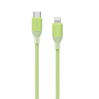  Кабель Momax 1-Link DL53G USB-C/Lightning 1.2м Mint Green 