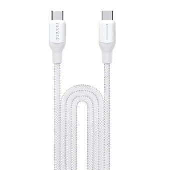 Кабель Momax 1-Link DC25W USB-C/USB-C 2м White 