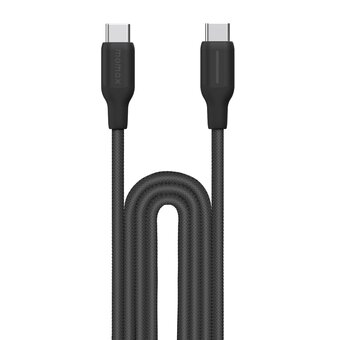  Кабель Momax 1-Link DC25D USB-C/USB-C 2м Black 