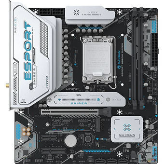  Материнская плата Maxsun MS-eSport B860M Sniper Wifi 