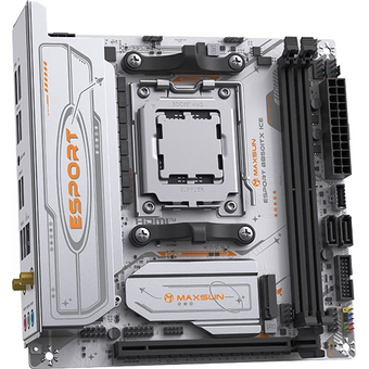  Материнская плата MAXSUN MS-eSport B850ITX Wifi Ice 