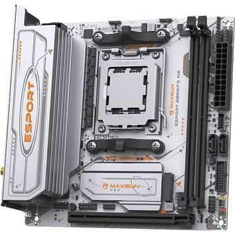  Материнская плата MAXSUN MS-eSport B850ITX Wifi Ice 
