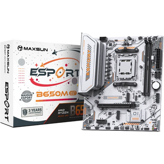  Материнская плата Maxsun MS-eSport B650M Wifi6 Ice 