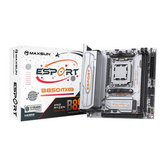  Материнская плата MAXSUN MS-eSport B850ITX Wifi Ice 