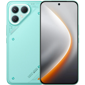  Смартфон Tecno Pova 7 Pro 5G 256Gb 12Gb зеленый (LJ8 256+12 Neon Cyan) 