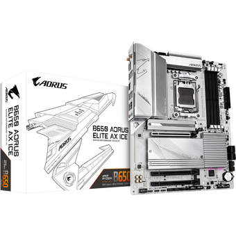  Материнская плата Gigabyte B650 Aorus Elite AX Ice 