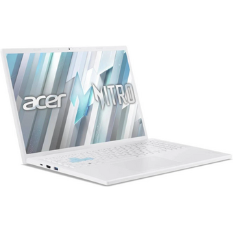  Ноутбук Acer Nitro Lite 16 NL16-71G-568T (NH.D26CD.003) i5-13420H 16Gb SSD 1Tb nVidia RTX 4050 6Gb 16 WUXGA IPS Cam 53Вт*ч No OS Белый 