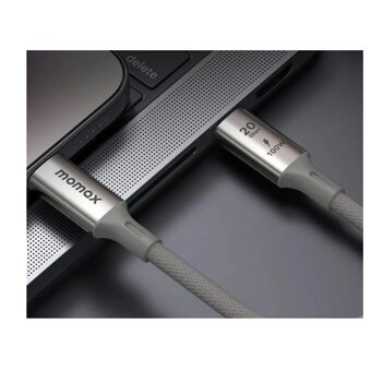  Кабель Momax Elite DC31L USB-C/USB-C 1m Titanium 