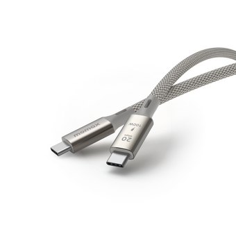  Кабель Momax Elite DC31L USB-C/USB-C 1m Titanium 