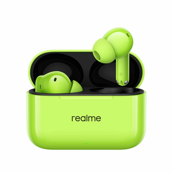  Беспроводные наушники Realme Buds T200 зеленый 