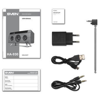  Аудиосистема SVEN HA-930 дерево/черный 