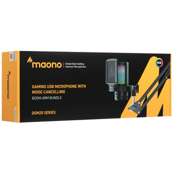 Микрофон Maono DGM20S черный   Микрофон Maono DGM20S черный