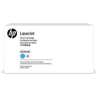  Тонер-картридж HP CE261AC 648A Cyan Contract Color LaserJet Print Cartridge 