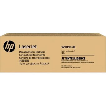  Тонер-картридж HP W9091MC High Yield Cyan Managed LJ Toner Cartridge 