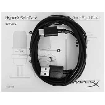  Микрофон HYPERX SoloCast (4p5p8aa (slc001)) черный 