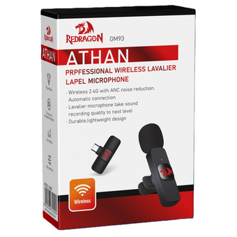  Микрофон петличный Redragon Athan GM93 (72229) 