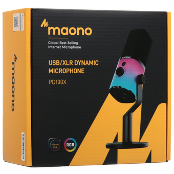  Микрофон Maono PD100X RGB 
