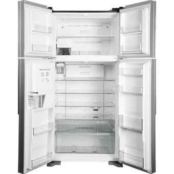  Холодильник Hitachi R-W660PUC7X GS серебристый стекло 