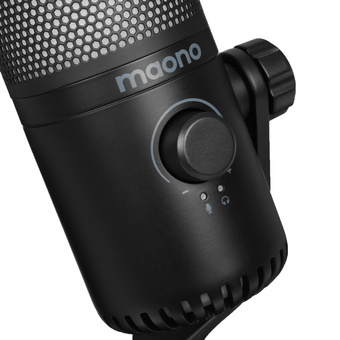 Микрофон Maono DM30 RGB черный   Микрофон Maono DM30 RGB черный