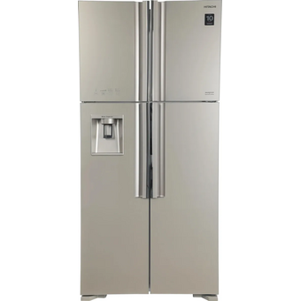  Холодильник Hitachi R-W660PUC7X GC шампань стекло 