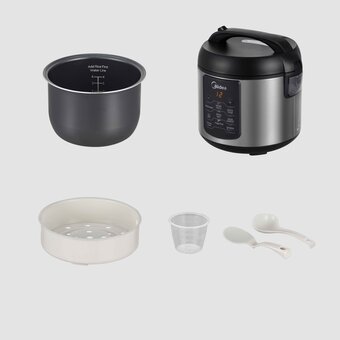  Мультиварка Midea MPC-6034 серебристый 