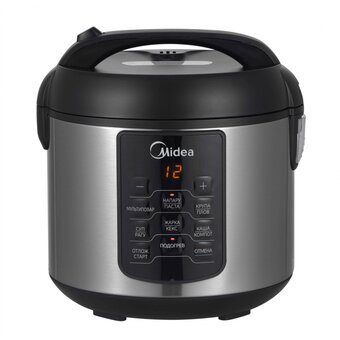  Мультиварка Midea MPC-6034 серебристый 