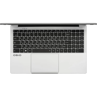  Ноутбук Osio FocusLine F140I-003 Core i5 1155G7 8Gb SSD512Gb Intel Iris Xe graphics 14" IPS FHD (1920x1080) Windows 11 Home grey WiFi BT Cam 6000mAh 