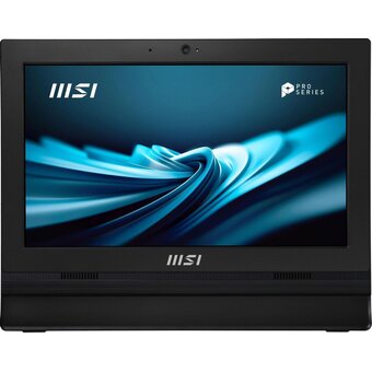 Моноблок MSI Pro AP162T ADL-016XRU (9S6-A60211-049) 15.6" Full HD Touch N100 (0.8) 8Gb SSD512Gb UHDG CR без ОС 2xGbitEth клавиатура мышь Cam черный 