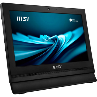  Моноблок MSI Pro AP162T ADL-012XRU (9S6-A60211-048) 15.6" Full HD Touch N100 (0.8) 4Gb SSD128Gb UHDG CR без ОС 2xGbitEth клавиатура мышь черный 