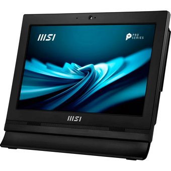  Моноблок MSI Pro AP162T ADL-012XRU (9S6-A60211-048) 15.6" Full HD Touch N100 (0.8) 4Gb SSD128Gb UHDG CR без ОС 2xGbitEth клавиатура мышь черный 