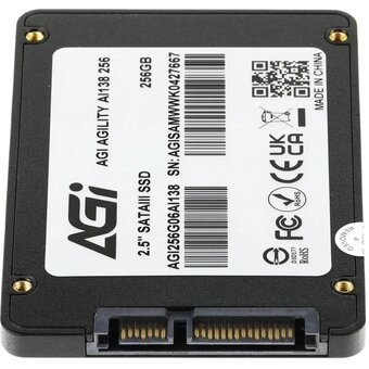  SSD AGI AI138 AGI256G06AI138-CB 2.5'' 256GB Retail-Color Box 