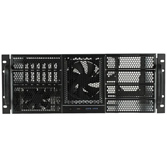  Корпус Procase RE411-D6H8-FE-65 4U server case,6x5.25+8HDD,черный,без блока питания,глубина 650мм,MB EATX 12"x13") 