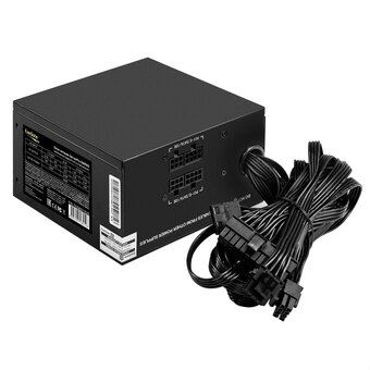  Блок питания ExeGate ServerPRO-500PAS EX298371RUS 500W (ATX, APFC, КПД 80 проц. (80 Plus), 12cm fan, 24pin, 2x(4+4)pin, 4xPCI-E, 6xSATA) 