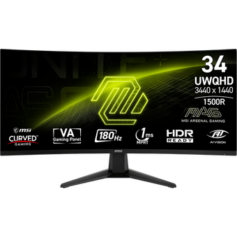  Монитор MSI MAG 346CQ 1500R (9S6-3DD71M-016) Black 