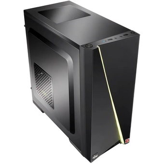  ПК iRU Tactio 320A5GER (2106786) AMD Ryzen 5 5600G, DDR4 16ГБ, 512ГБ(SSD), AMD Radeon Graphics, без операционной системы, черный 