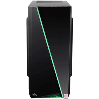  ПК iRU Tactio 320A5GER (2106786) AMD Ryzen 5 5600G, DDR4 16ГБ, 512ГБ(SSD), AMD Radeon Graphics, без операционной системы, черный 