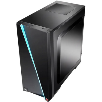  ПК iRU Tactio 320A5GER (2106786) AMD Ryzen 5 5600G, DDR4 16ГБ, 512ГБ(SSD), AMD Radeon Graphics, без операционной системы, черный 