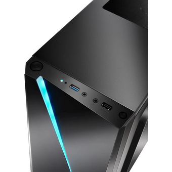  ПК iRU Tactio 320A5GER (2106786) AMD Ryzen 5 5600G, DDR4 16ГБ, 512ГБ(SSD), AMD Radeon Graphics, без операционной системы, черный 