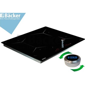  Варочная поверхность Backer BIH604-1T-S4 Black 