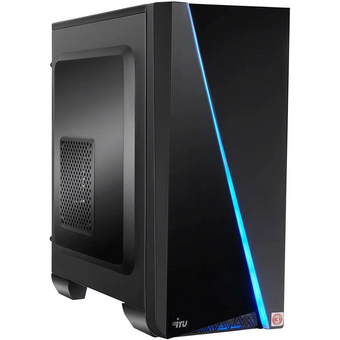  ПК iRU Tactio 320A5GER (2106786) AMD Ryzen 5 5600G, DDR4 16ГБ, 512ГБ(SSD), AMD Radeon Graphics, без операционной системы, черный 