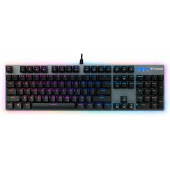  Клавиатура RAPOO V520 Gaming Mechanical KB-optical Switch Grey 