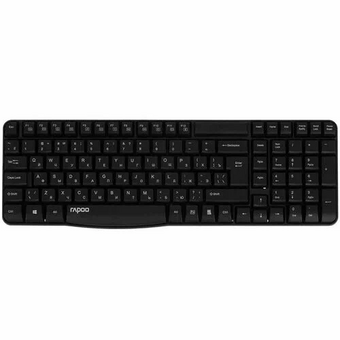  Клавиатура RAPOO E1050 Wireless Keyboard Black 
