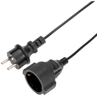  Удлинитель силовой PROconnect PROc-Uc (13-4913) 2x0.75кв.мм 1розет. 10м ПВС 6A пласт.рамка черный 