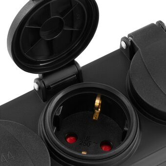  Сетевой фильтр Buro 300MDP-3-B 3м, 3 розетки черный 
